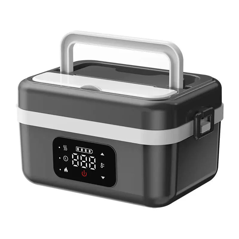 Wireless Insulated Lunch Box 1L Stainless Steel Warmer 60W 8000mAh