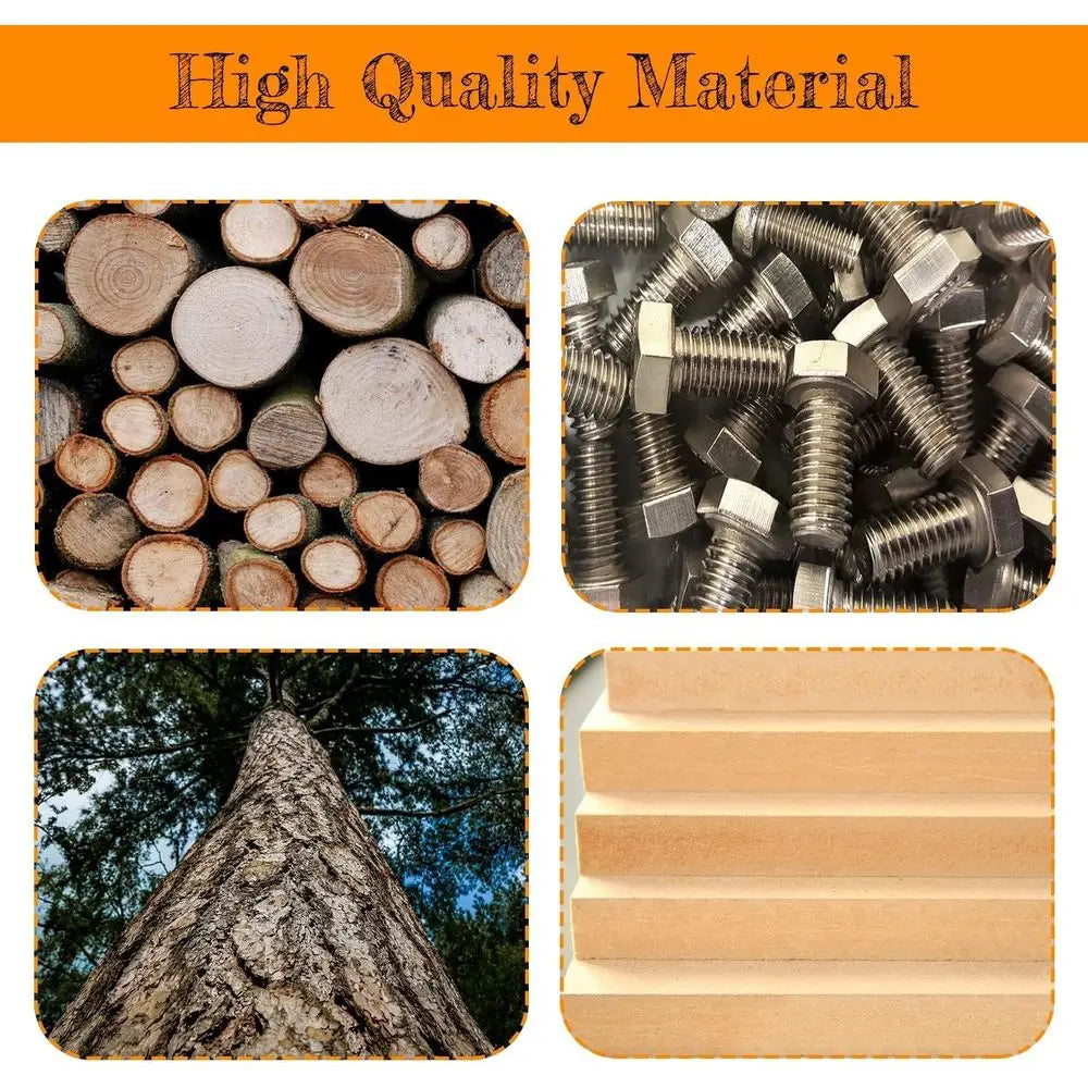 Solid Wood Platform Bed Frame With Headboard And Slat Support