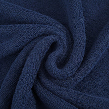 Cotton Bath Towel Set 400 GSM Geometric Embroidery 2 Pieces