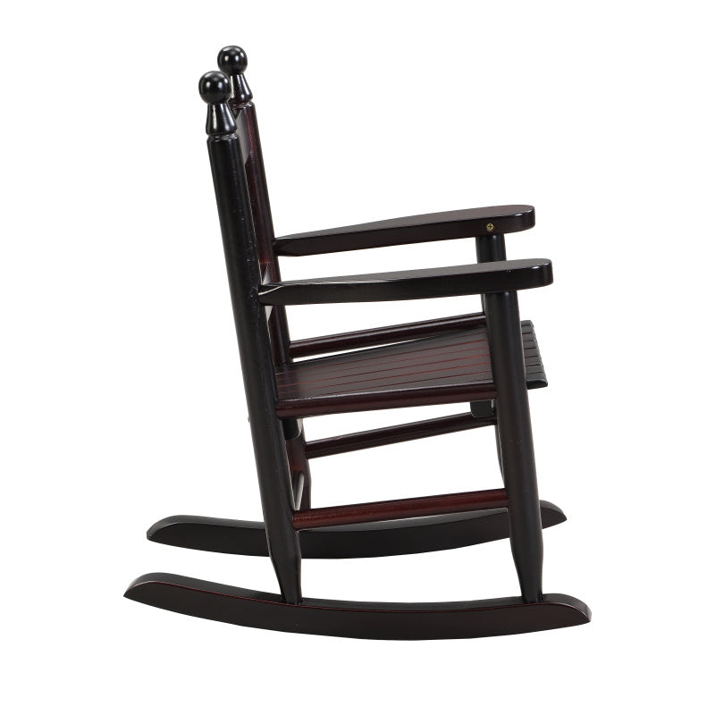 GINOST Rocking Oak Chair Indoor Outdoor Kids Durable