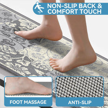 Floral Pattern Non Slip Mildew Resistant Shower Mat Quick Drying