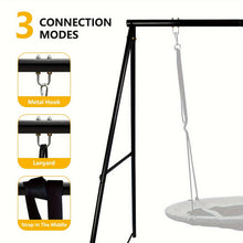 HISHINE Heavy Duty Steel Swing Stand With Ground Pegs