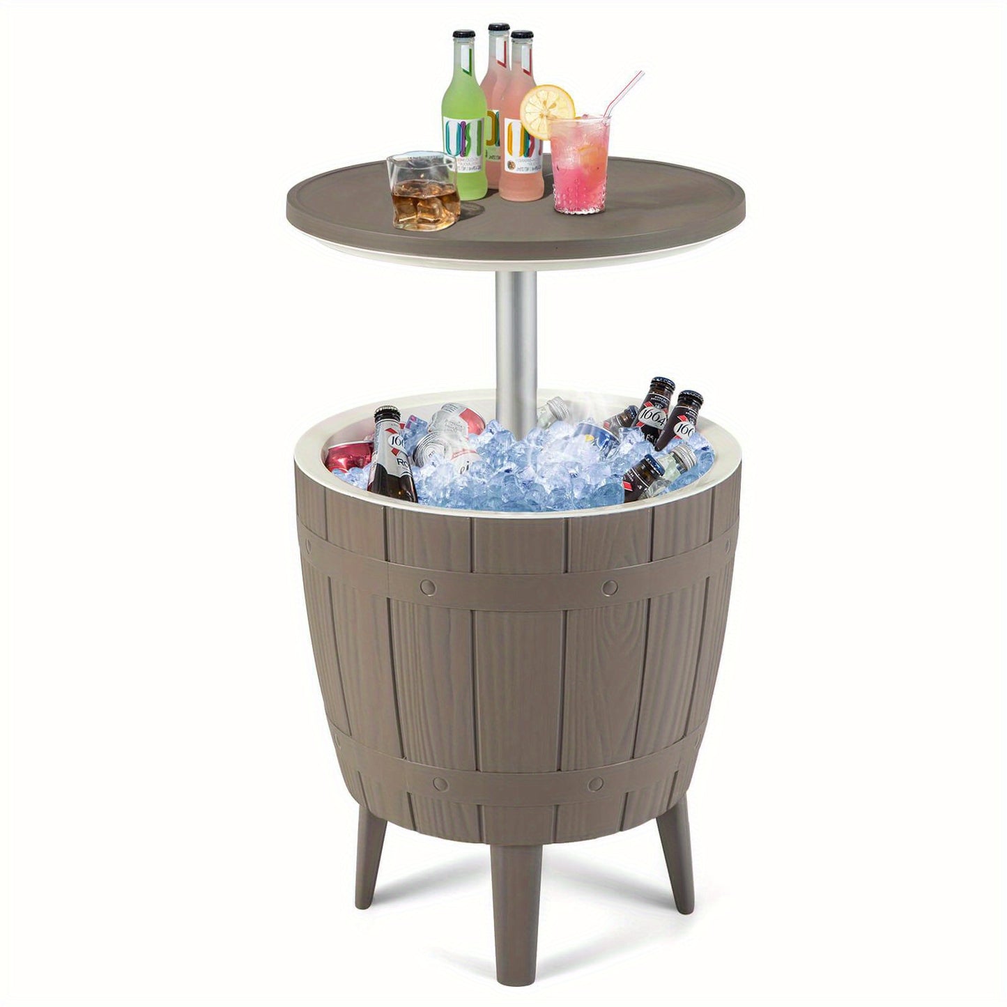 MULTIGOT Heavy Duty Cooler Bar Table ThreeInOne Convertible Outdoor