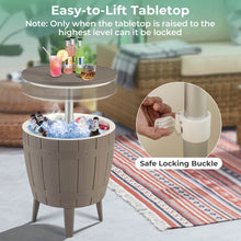 MULTIGOT Heavy Duty Cooler Bar Table ThreeInOne Convertible Outdoor