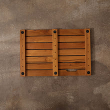 Solid Wood Non Slip Bathroom Mat For Shower And Bathtub