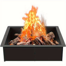 Durable Steel Fire Pit Insert For Outdoor Wood Burning