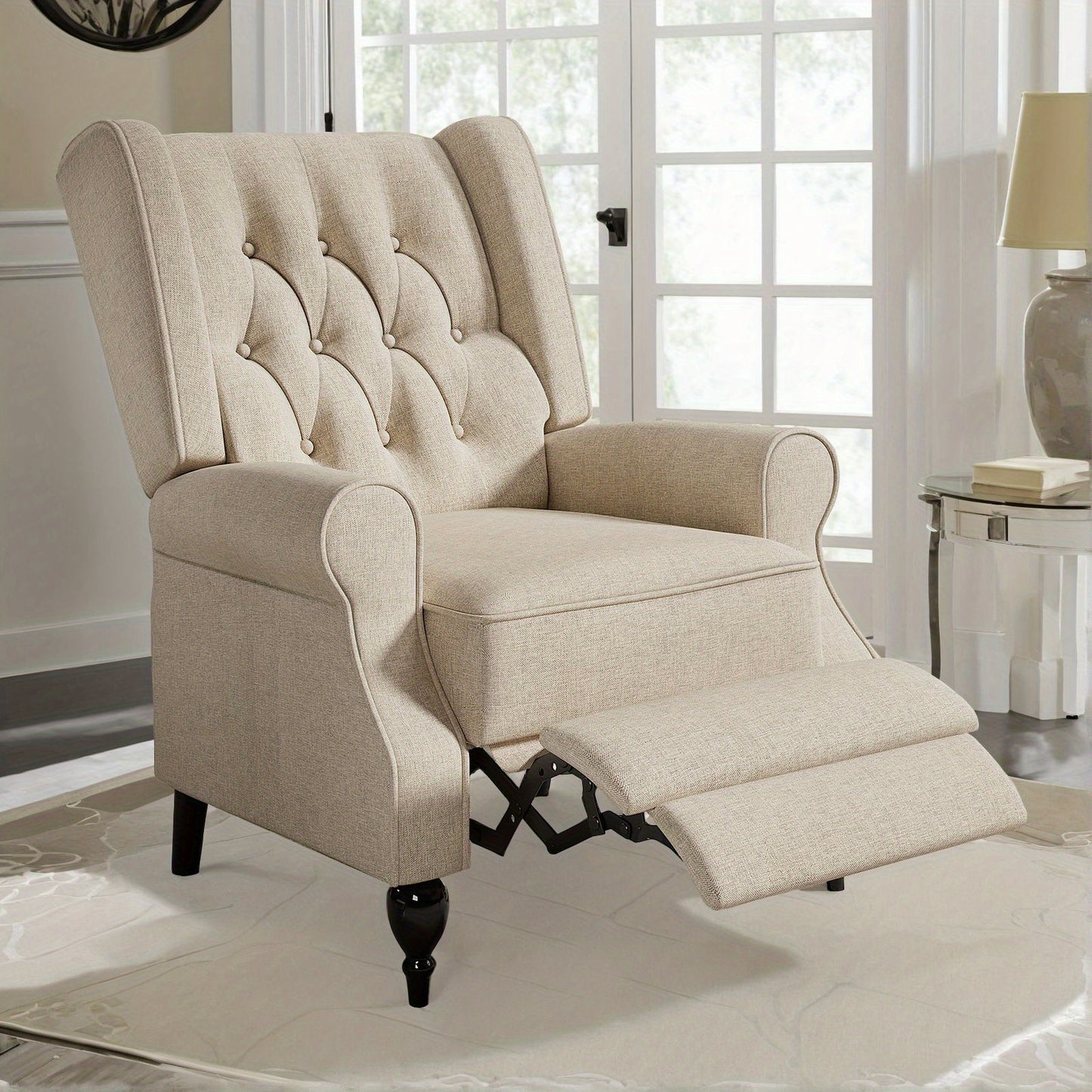 PAPAJET Wingback Recliner Chair For Adults With Push Back