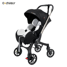 Cochildor Reversible Foldable Baby Stroller Sunshade Safety Belt