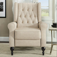 PAPAJET Wingback Recliner Chair For Adults With Push Back