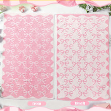 OUTUS Coquette Bow Bath Towels Set Of 2 100 Percent Cotton Absorbent