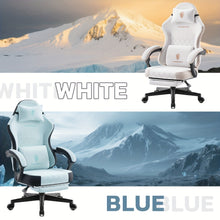 Ergonomic Gaming Chair With Pocketed Spring Cushion