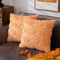 Halloween Pumpkin Printed Polyester Decorative Pillowcase For Festive Home Decor