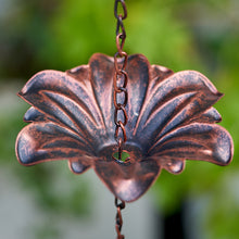 Metal Hummingbird Rain Chain for Durable Outdoor Garden Decor