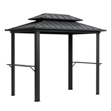 OYEROL All Weather Grill Gazebo with Galvanized Steel Frame