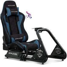 GTRACING Racing Simulator Cockpit with Seats and Alloy Steel Frame