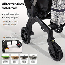 Cochildor Reversible Foldable Baby Stroller Sunshade Safety Belt