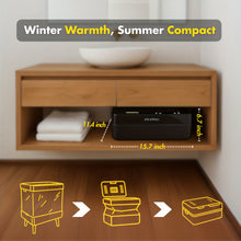 AGRATHAV Foldable Towel Warmer Bath Blanket Heater With Timer