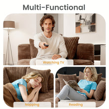 Corduroy Modular Sofa Bed With Built-In Pillows For Living Room