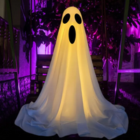 Spooky Ghost Halloween Decorations for Seasonal Party Displays