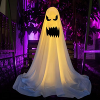 Spooky Ghost Halloween Decorations for Seasonal Party Displays
