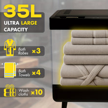 AGRATHAV Foldable Towel Warmer Bath Blanket Heater With Timer
