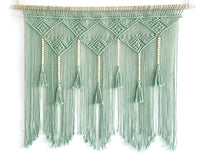 Youngeast Large Macrame Wall Hanging Boho Headboard Tapestry Decor