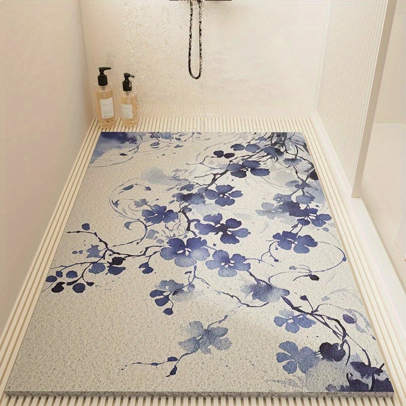 Non Slip Bathtub Mat Quick Dry Cushioned Shower Floor Mat