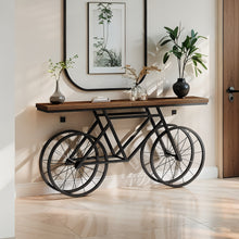 TribeSigns Contemporary Console Table With Engineered Wood And Metal