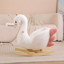 Swan Rocking Horse For Baby Use Home Outdoor Toy Gift