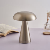 Mushroom Table Lamp With Dimmable Touch Control Ambient Lighting