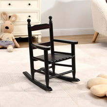 GINOST Rocking Oak Chair Indoor Outdoor Kids Durable