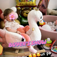 Swan Rocking Horse For Baby Use Home Outdoor Toy Gift