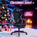 Gaming Chair With Breathable Fabric And 300 Lbs Weight Capacity