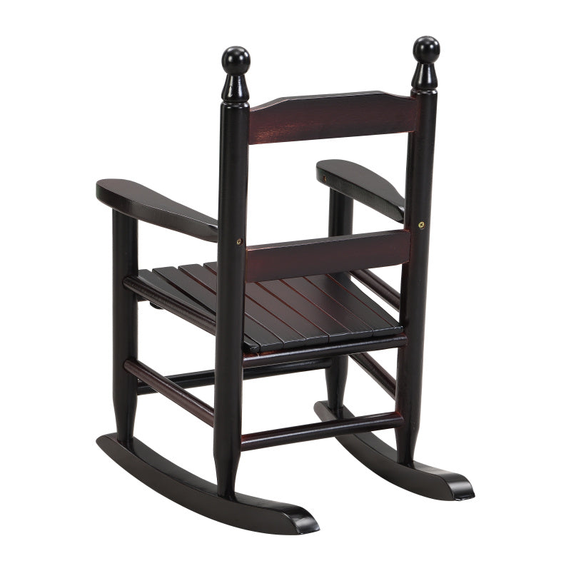 GINOST Rocking Oak Chair Indoor Outdoor Kids Durable