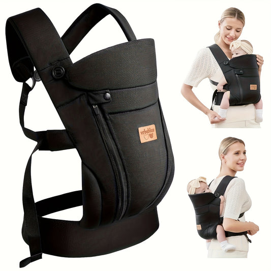 VRBABIES Ergonomic Baby Carrier For Newborn To Toddler Breathable