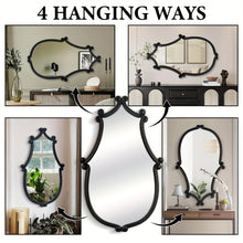Farmhouse Vanity Mirror Rustic Wall Mount for Living Room Bathroom