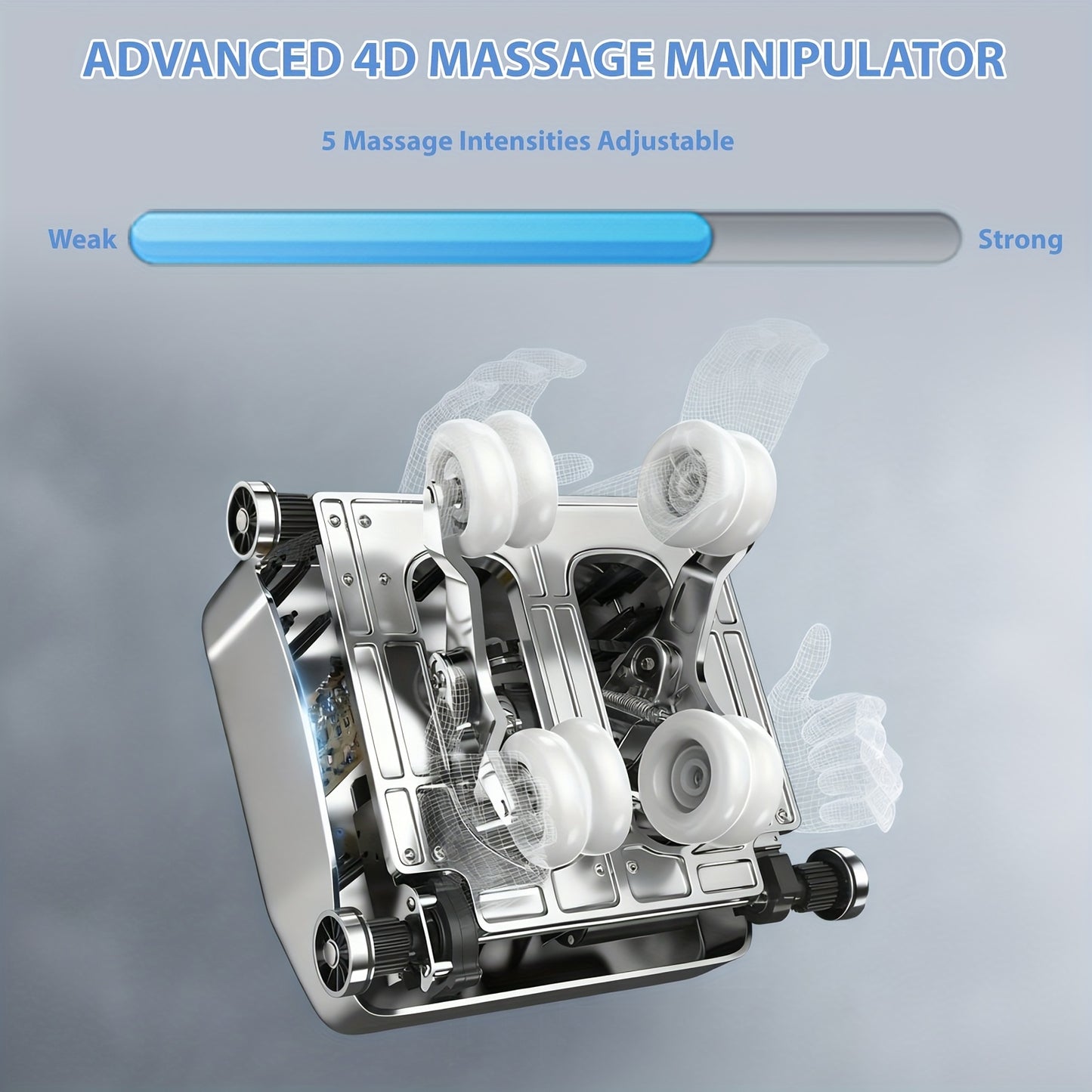 Zero Gravity Massage Chair With 4D Acupressure And SL Track
