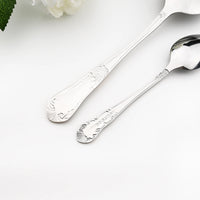 Snplowum Stainless Steel Flatware Set Dinnerware Silverware