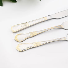 Snplowum Stainless Steel Flatware Set Dinnerware Silverware