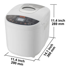 Homemade Bread Maker showing non-stick baking pan