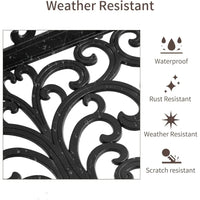 Durable patio furniture set for outdoor entertaining