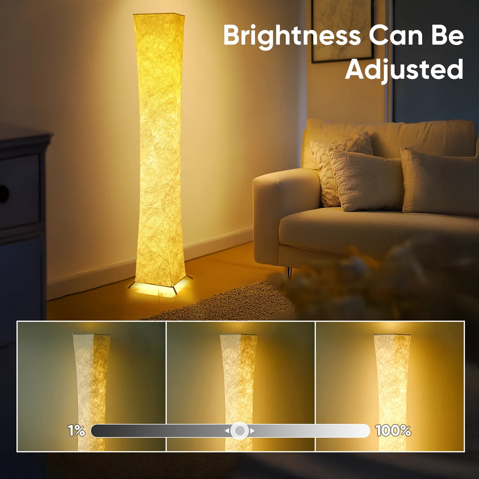 Soft Light Floor Lamp for Living Room Bedroom