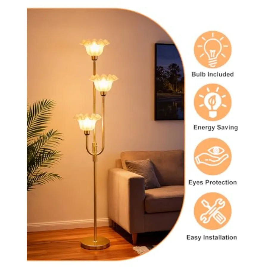  Flower Floor Lamp for living room