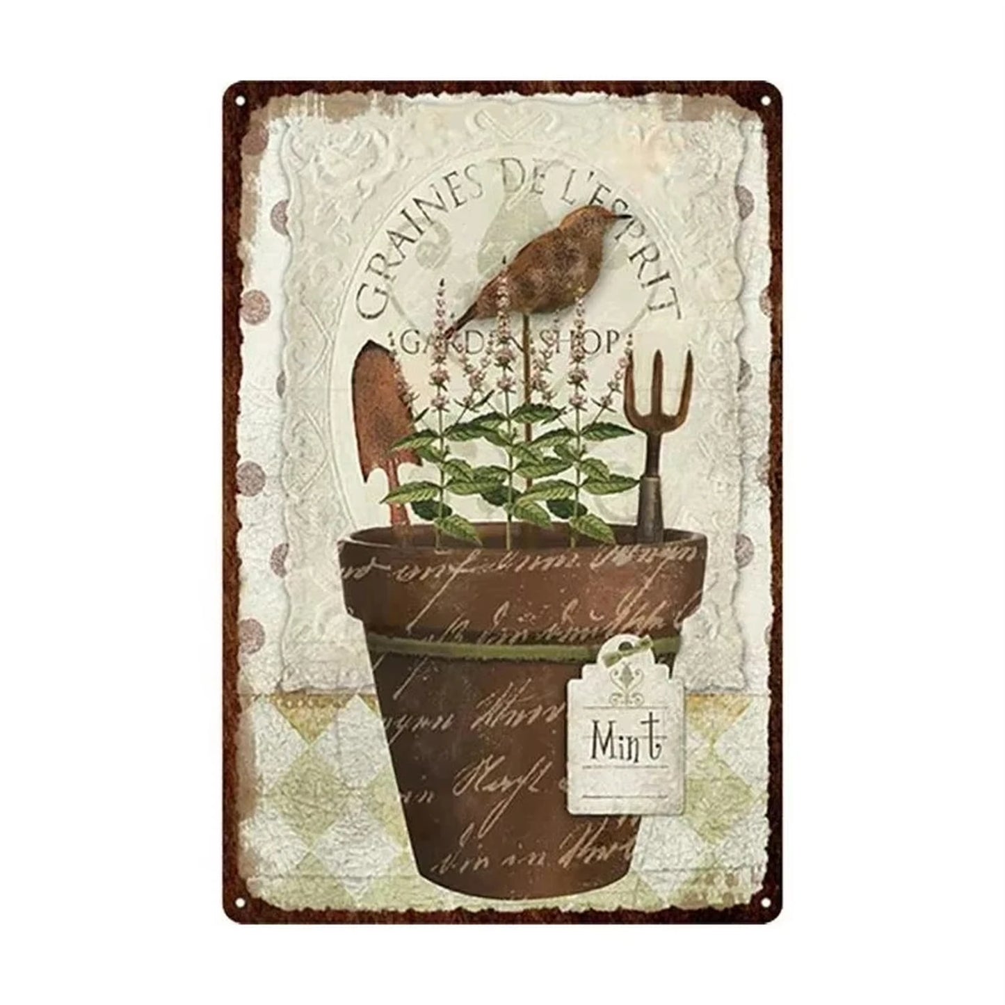  Flowers Metal for Home Garden