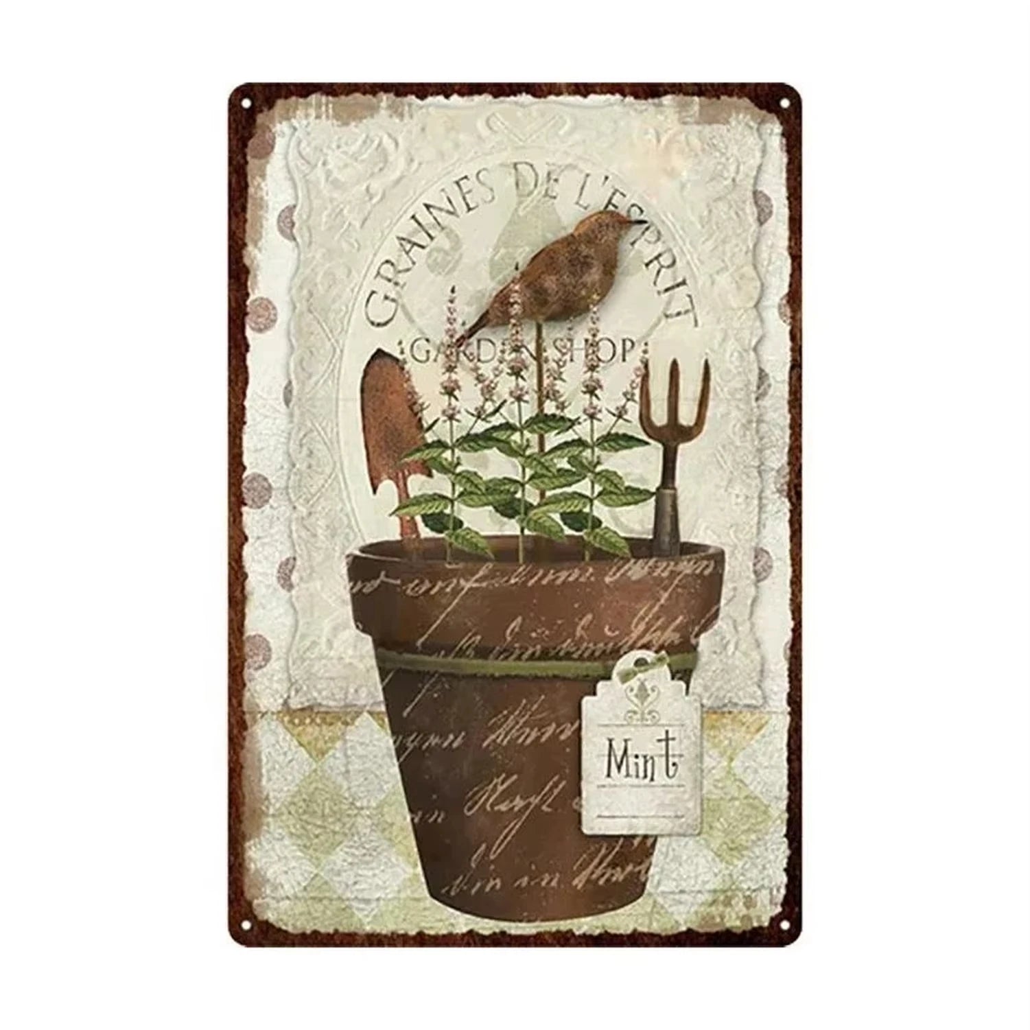  Flowers Metal for Home Garden