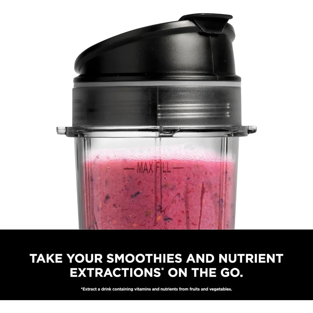 Ninja Fit Compact Personal Blender, Portable Blender for-Smoothies, Shakes, Food Prep, and Frozen Blending