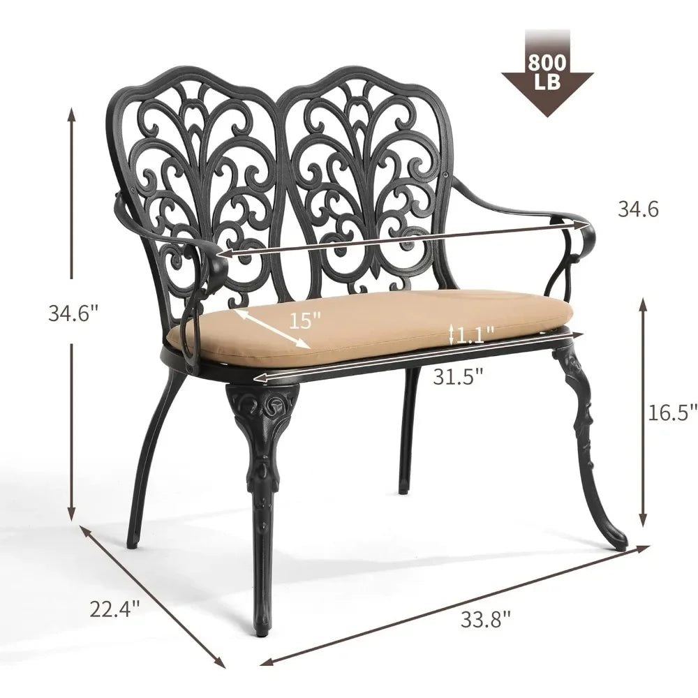 Luxury outdoor patio furniture for backyard relaxation