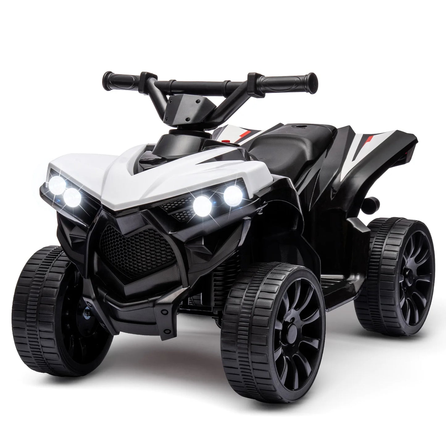 HiMISS SixVolt Ride On Quad ATV for Kids Push Button