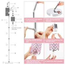 Crystal Floor Lamp- for Living Room