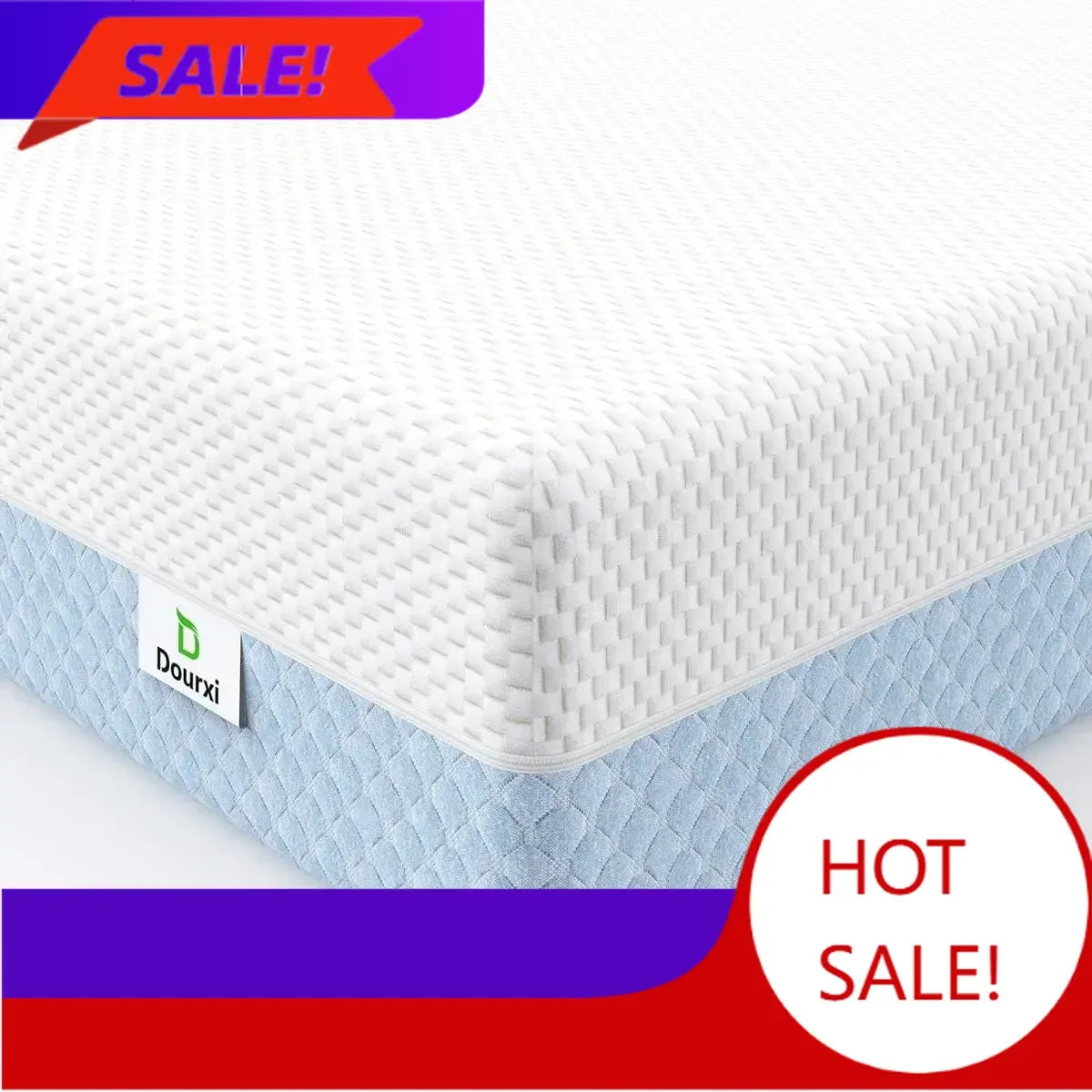 BestsellerBestsellerBestseller[Limited Time Offer!]Crib Mattress, Dual Sided Comfort Memory Foam Toddler Bed Mattress, Triple-La